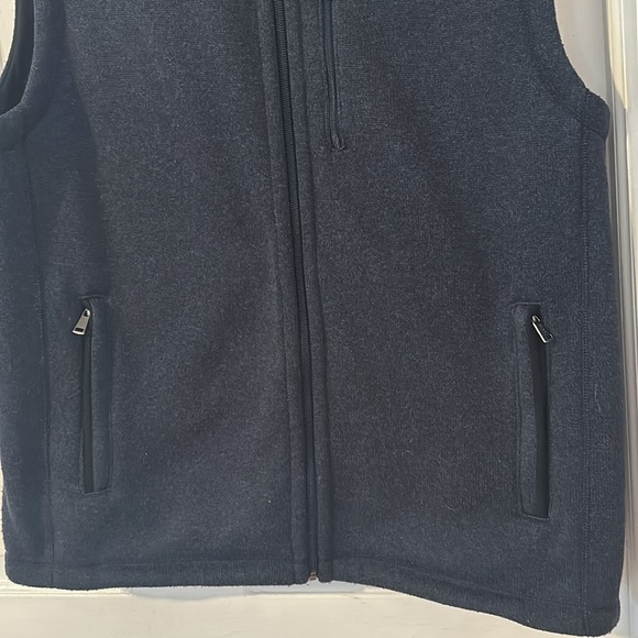 Men’s Polo Ralph Lauren Blue Brushed Fleece Full-Zip Vest Size Medium - Picture 4 of 7